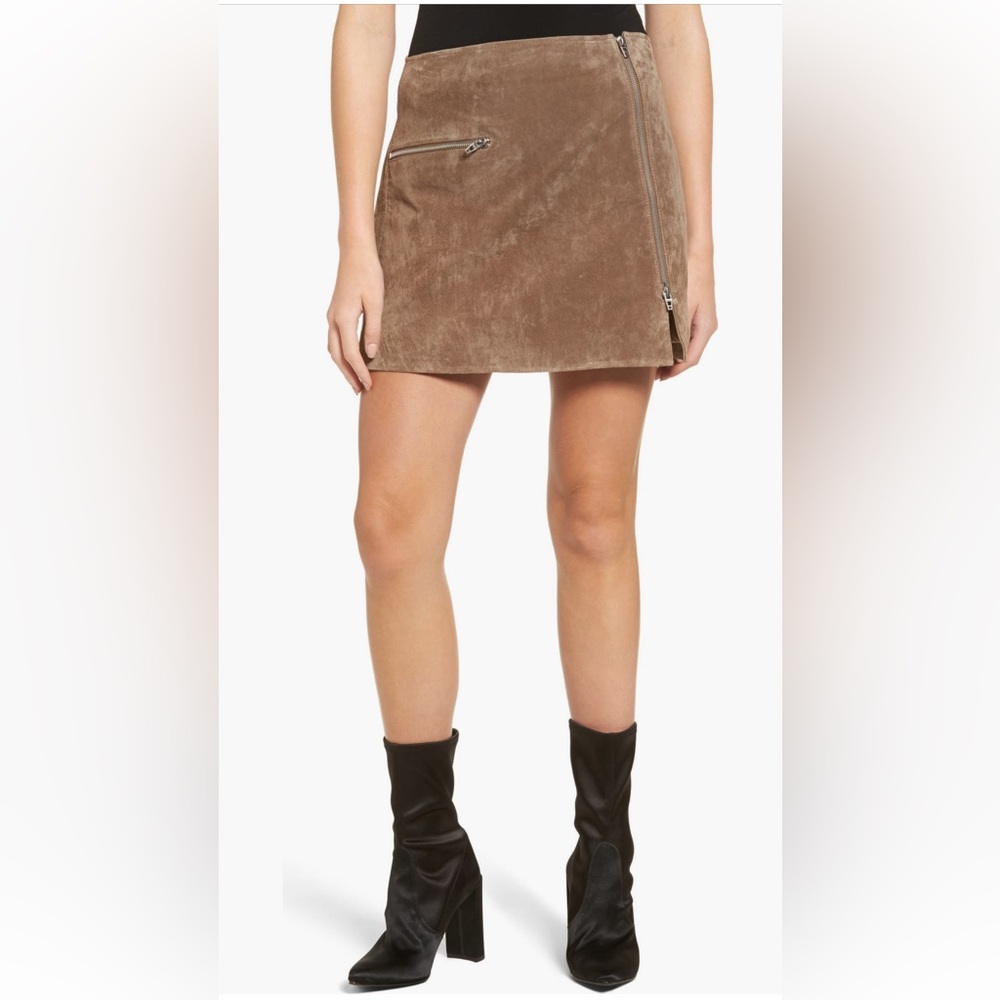 BlankNYC Suede Mini Skirt